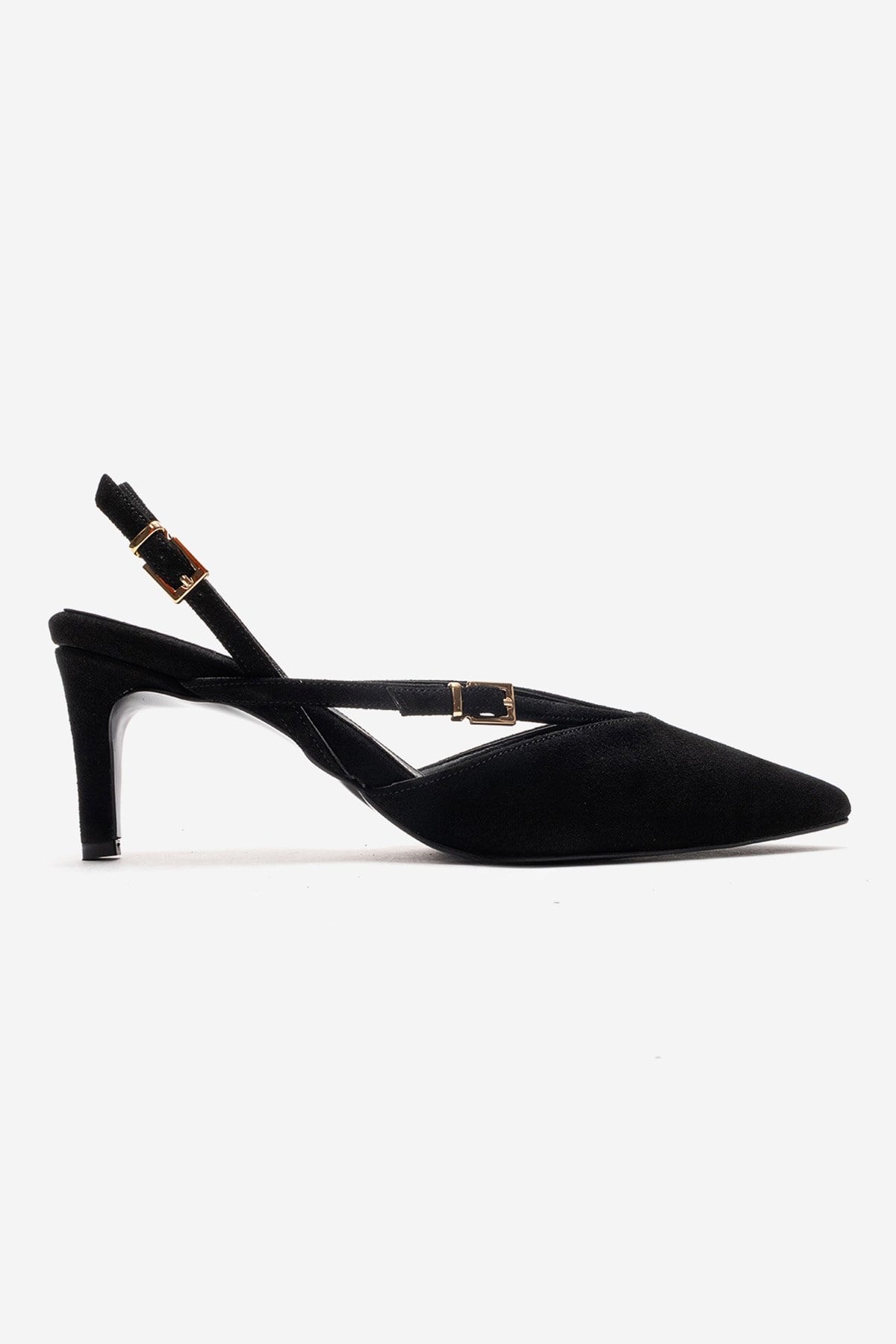 Prologue Shoes Armonia Stiletto Pump, Alternate, color, Black Suede