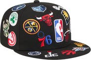 New Era Men's New Era Black NBA All-Over 59FIFTY Fitted Hat