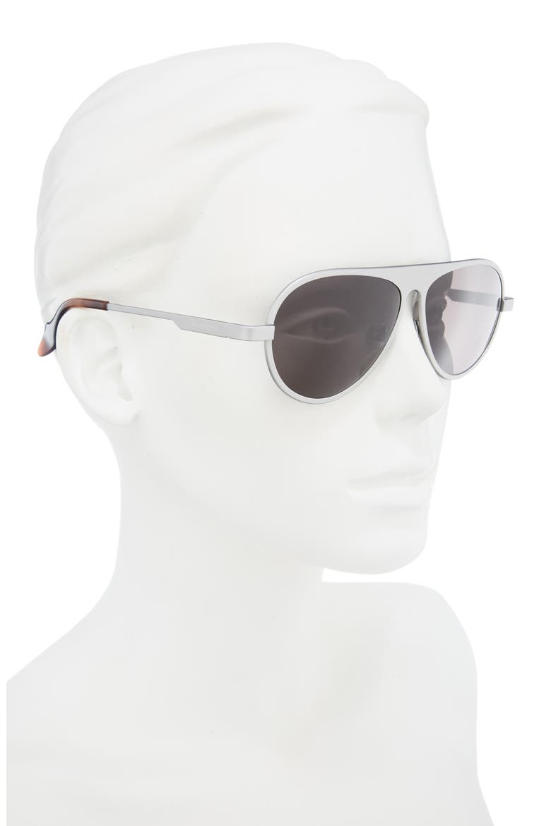 Aviator Sunglasses, Alternate, color, SILVER