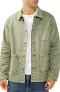 Silver Jeans Co. Cotton Twill Chore Jacket