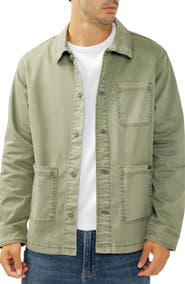 Silver Jeans Co. Cotton Twill Chore Jacket