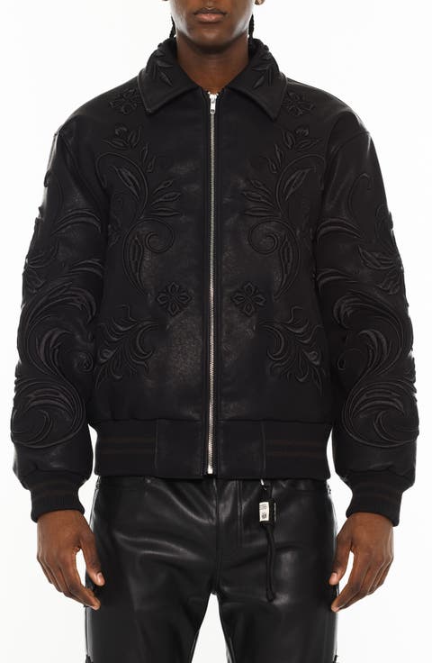 Embroidered Varsity Jacket