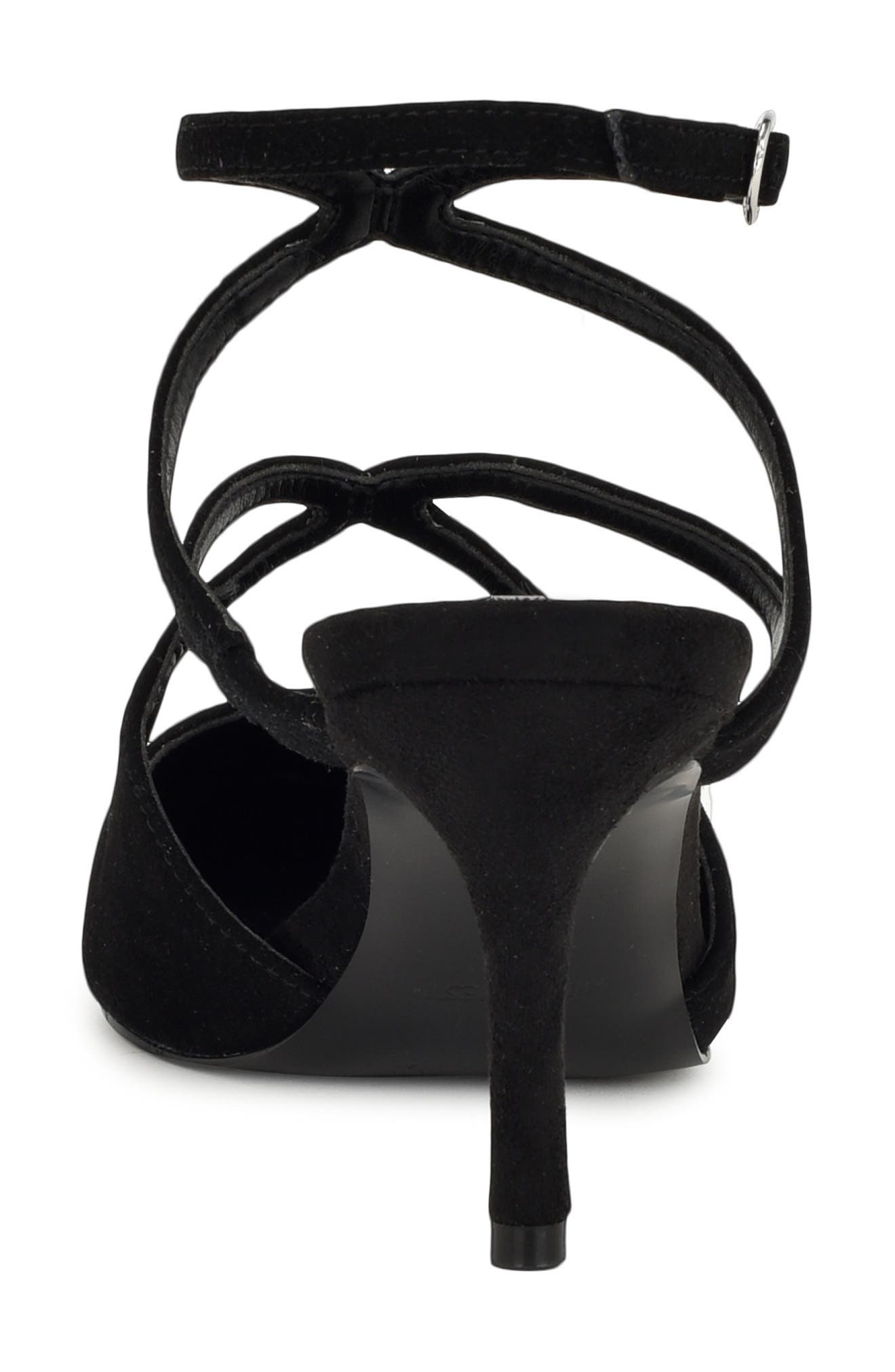 Nine West Maes Ankle Strap Pointed Toe Pump, Alternate, color, 