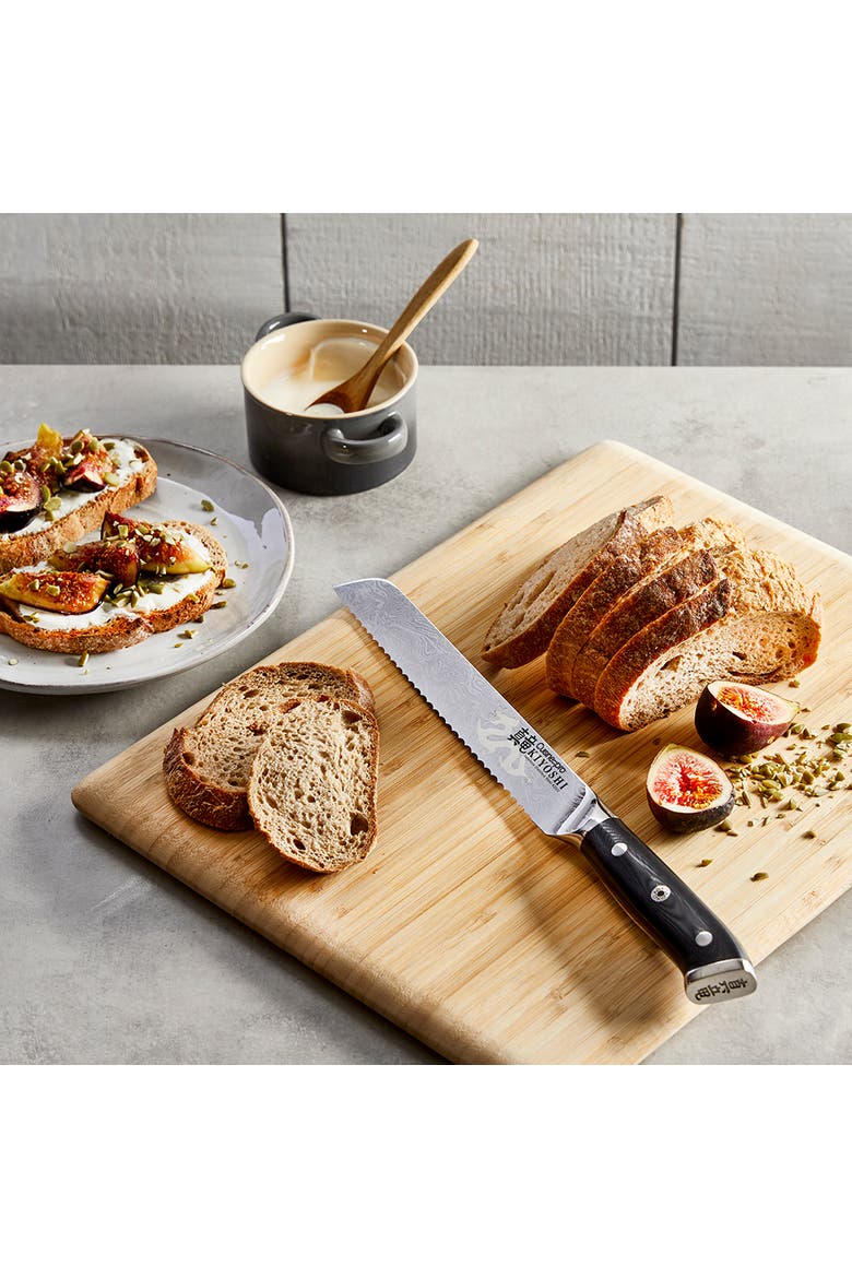 KIYOSHI® 8" Bread Knife, Alternate, color, Silver