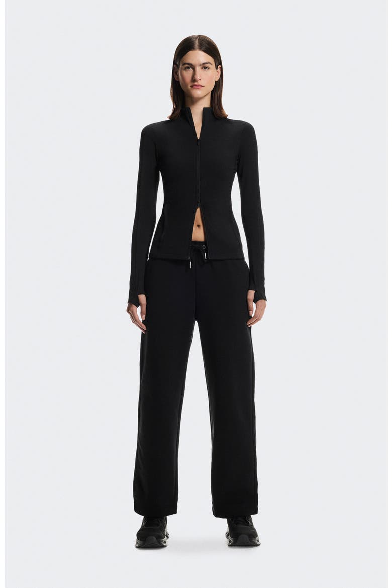 Club Collective Cotton Blend Pants, Alternate, color, BLACK