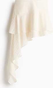 H&M Draped-panel Tiered Skirt