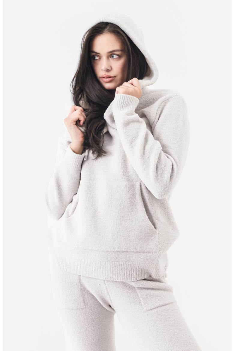 Snug Lite Hoodie, Alternate, color, BONE