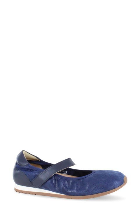 Pure Leather Mary Jane Flat