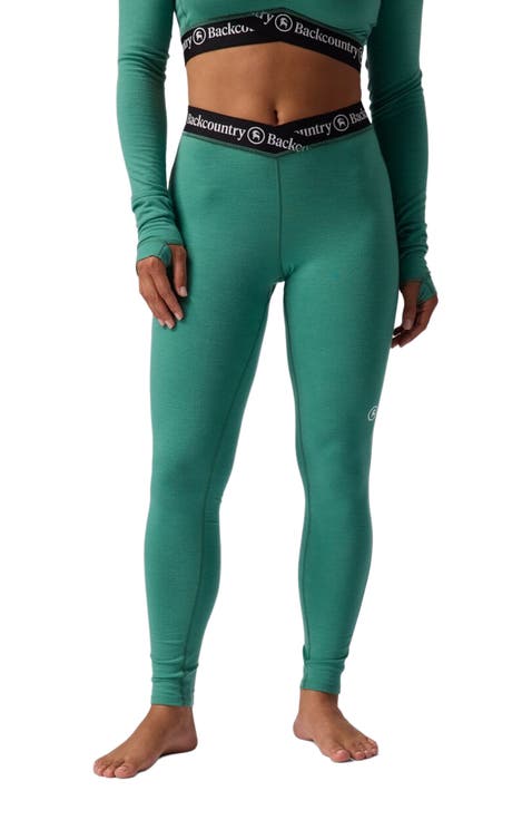 Cedars Rws Merino Lt-Wt Baselayer V-Waist Bottom - Women's