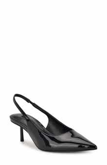 Nine West Hunny Slingback Pointed Toe Pump