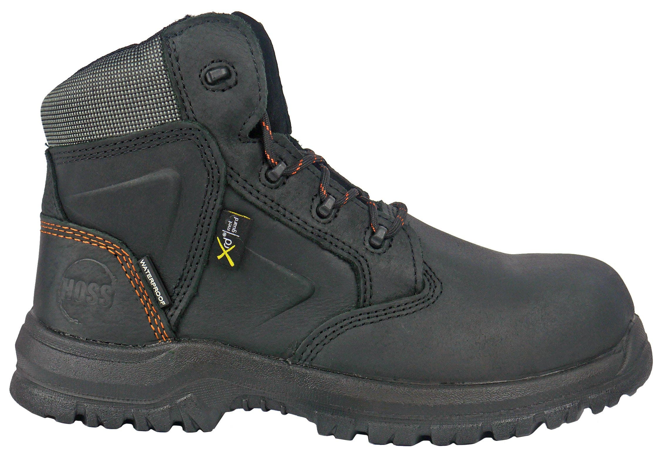 Hoss Boot Company HOSS Prowl Composite Toe Met Guard Work Boot, Alternate, color, Black