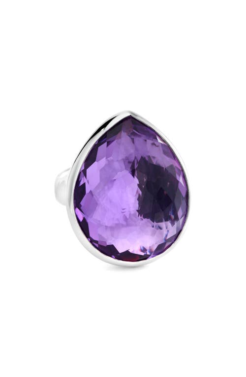 Ippolita Rock Candy® Teardrop Ring In Silver