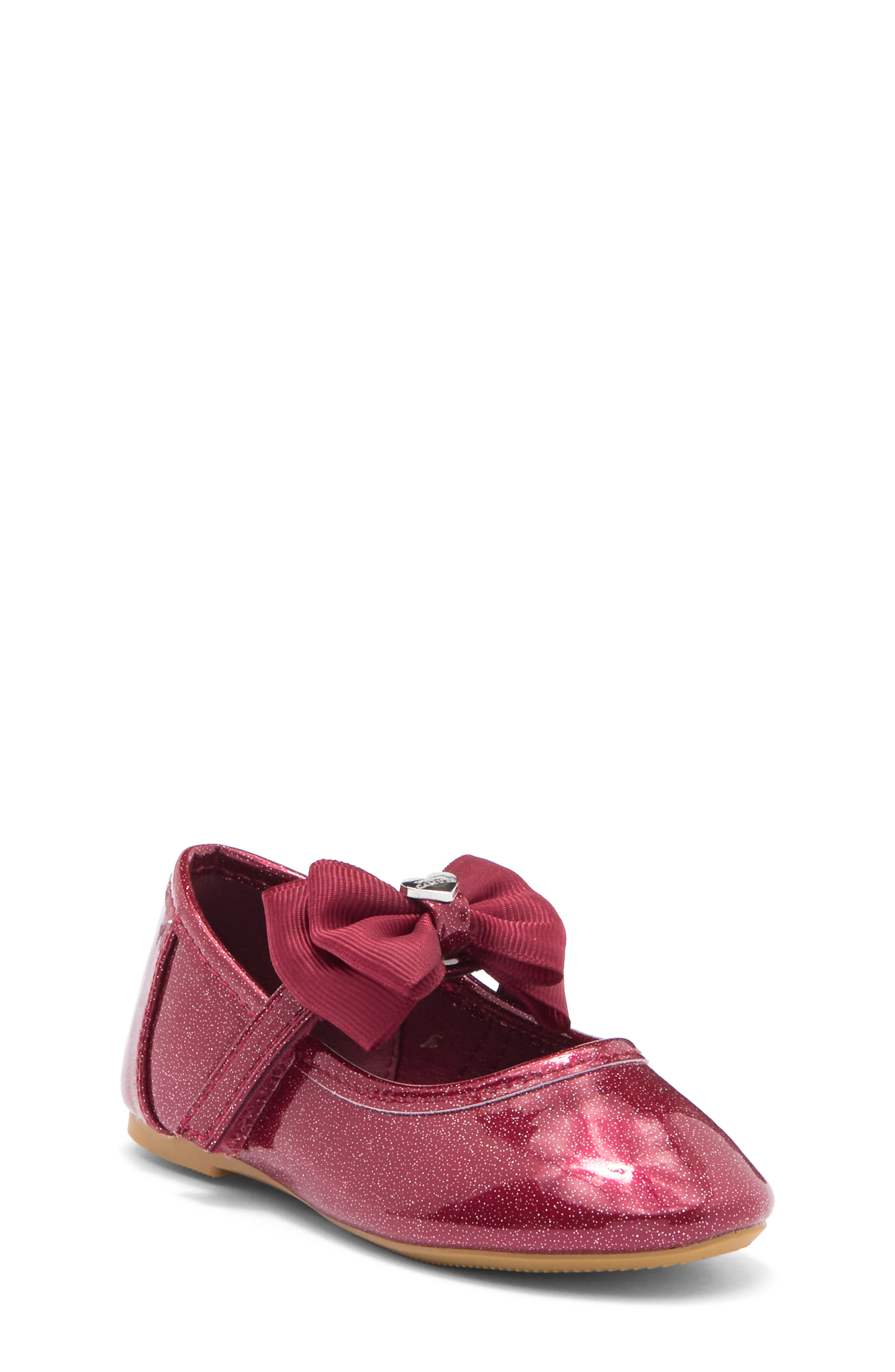 Vince Camuto TODDLER GIRL PATENT PU FLAT WI, Main, color, 