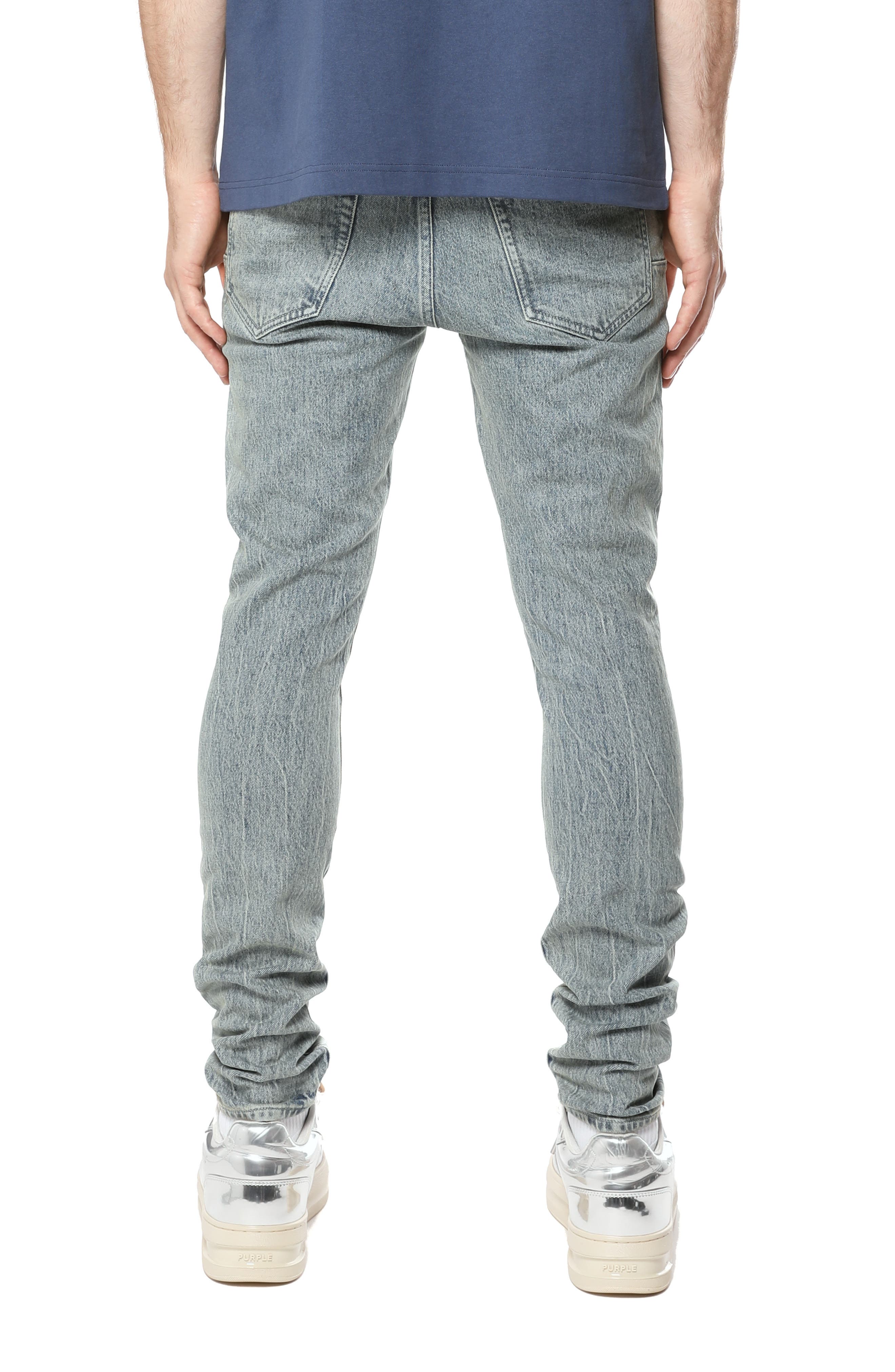 Two-Tone Skinny Jeans - image 2
