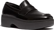 FitFlop F-Luma Platform Wedge Penny Loafer