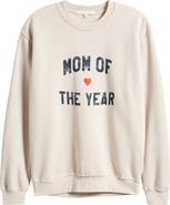 Favorite Daughter Mom of the Year Cotton Sweatshirt