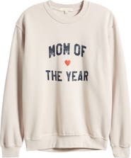 Favorite Daughter Mom of the Year Cotton Sweatshirt