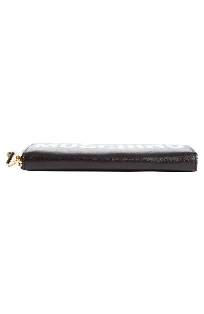 Moschino Logo Wallet, Alternate, color,