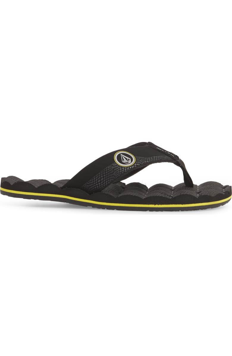 Volcom Recliner Flip Flop, Alternate, color,