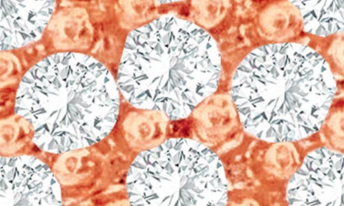 Suzy Levian Diamonds Pavé Simulated Diamond Heart Stud Earrings In Rose Gold