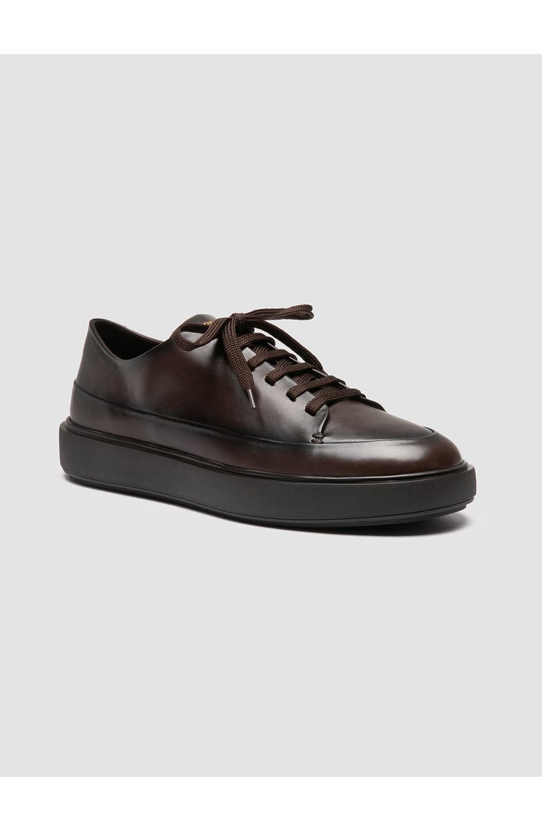 Officine Creative Release 001 Aero Buttero Nappa, Main, color, Dark Brown