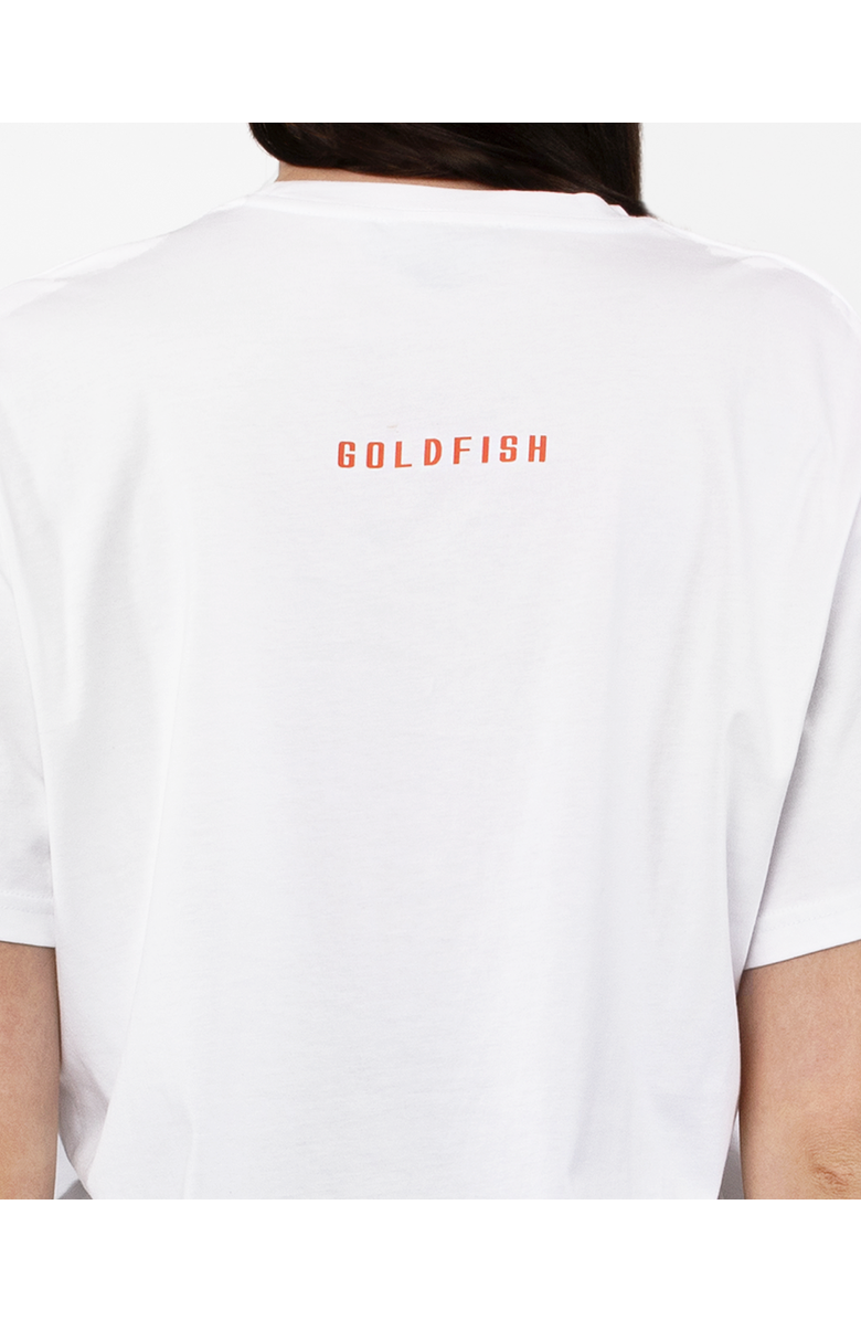 KATE BARTON Goldfish T-shirt, Alternate, color, White