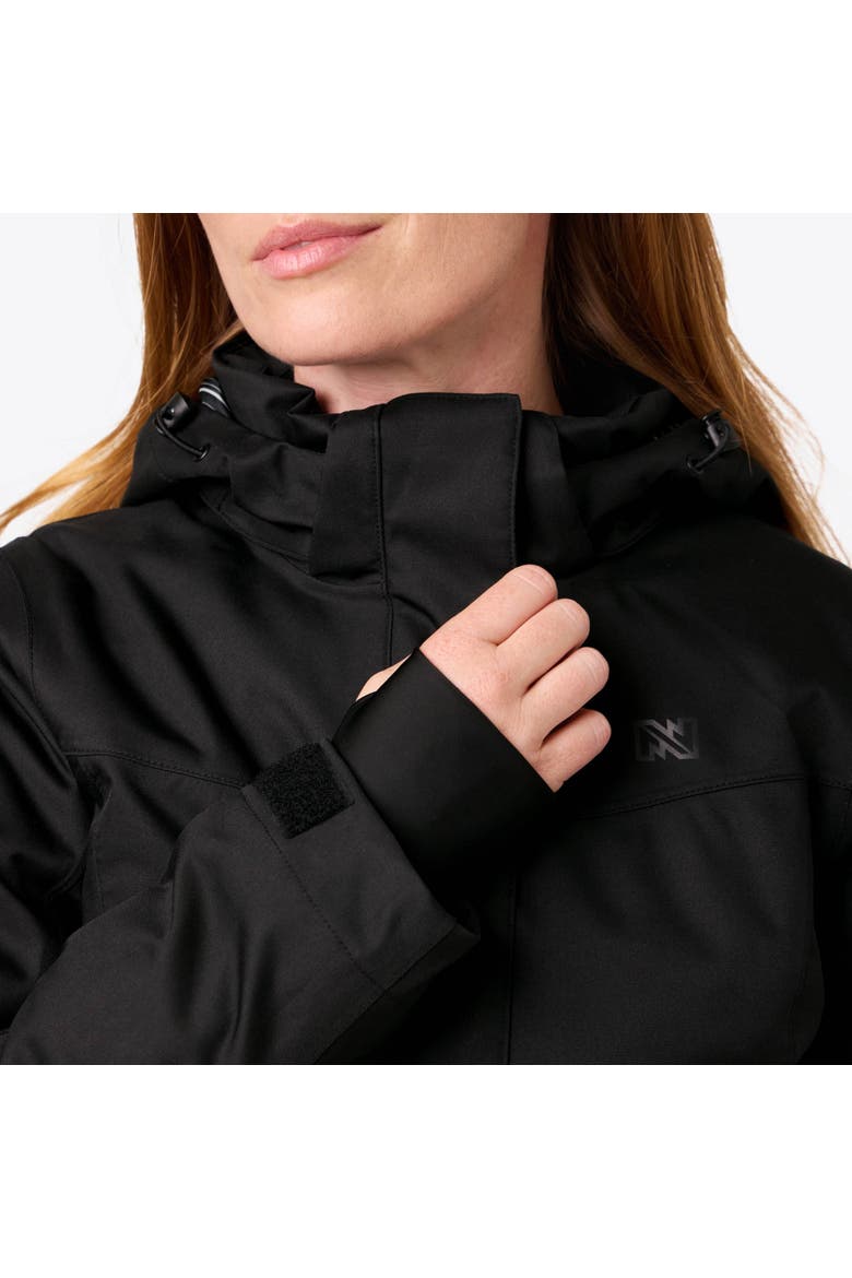 Denali Women's Heated Waterproof Snow Jacket, Alternate, color, Black