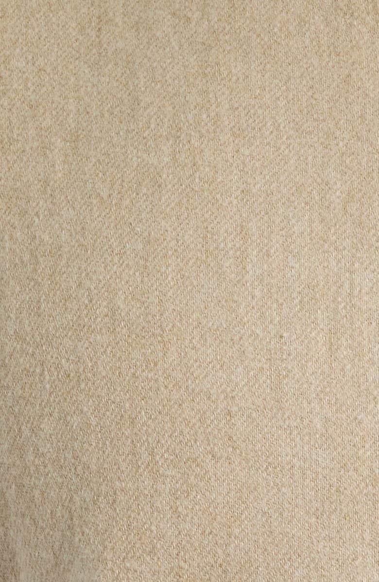 Pendleton Fremont Solid Flannel Button-Up Shirt, Alternate, color, Tan Heather