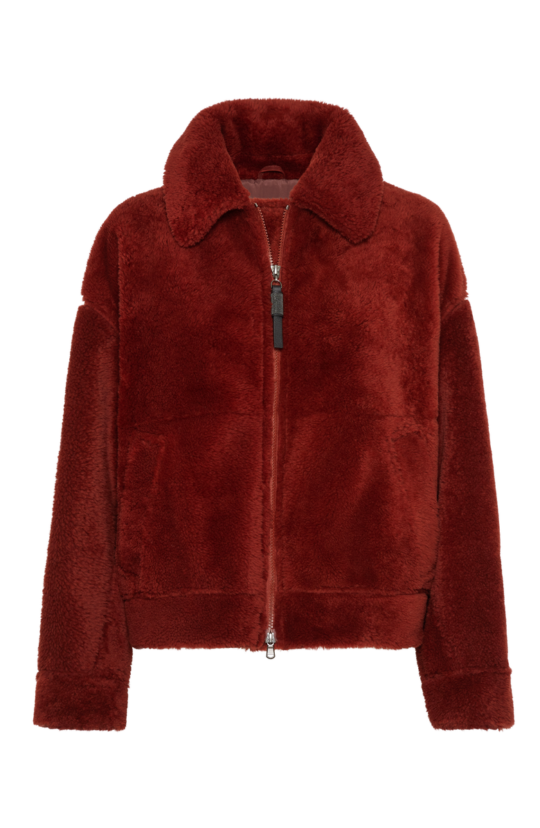 Brunello Cucinelli Shearling outerwear, Main, color, 