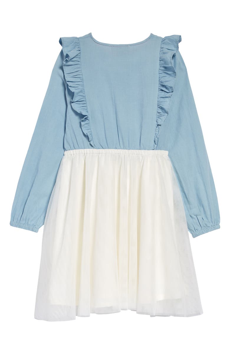 Tucker + Tate Kids' Chambray Dress, Alternate, color,