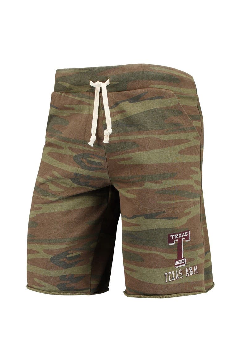 Men's Camo Alternative Apparel Texas A&M Aggies Victory Lounge Shorts, Alternate, color, Camo