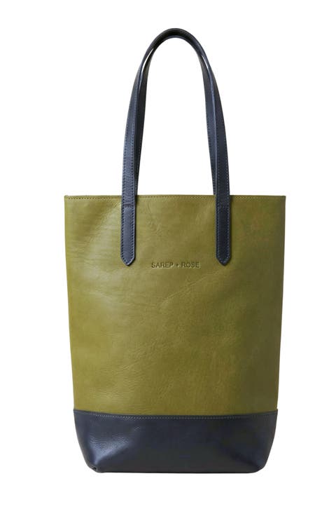 Slender Kenya Leather Tote Bag