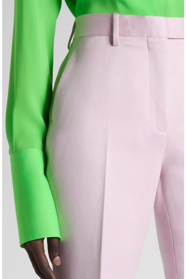 Duchesse Satin Trousers, Alternate, color, ORCHID PINK