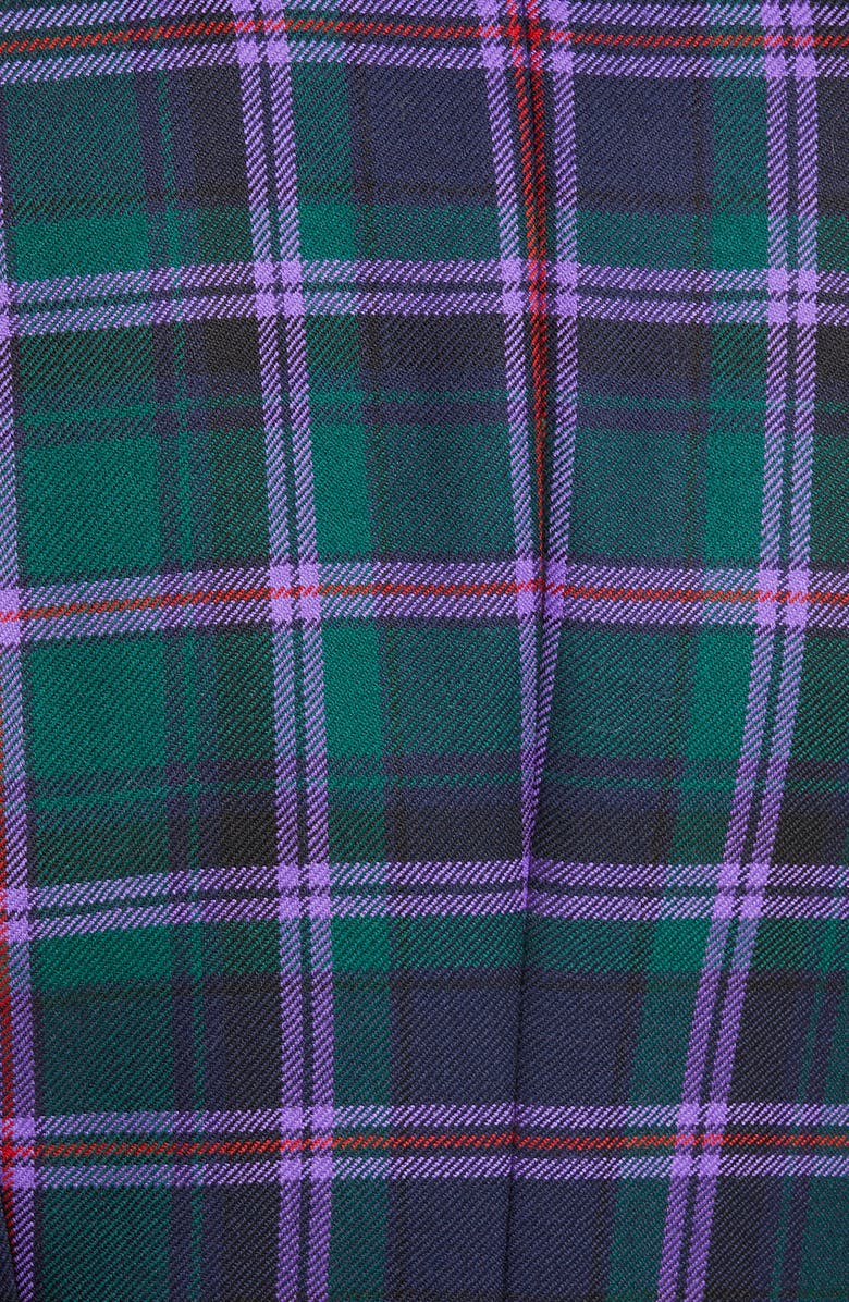 Smythe Tartan Peaked Lapel Wool Blazer, Alternate, color,