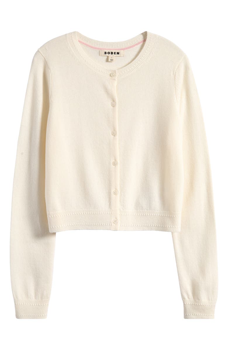 Boden Eva Cashmere Crop Cardigan, Main, color, 