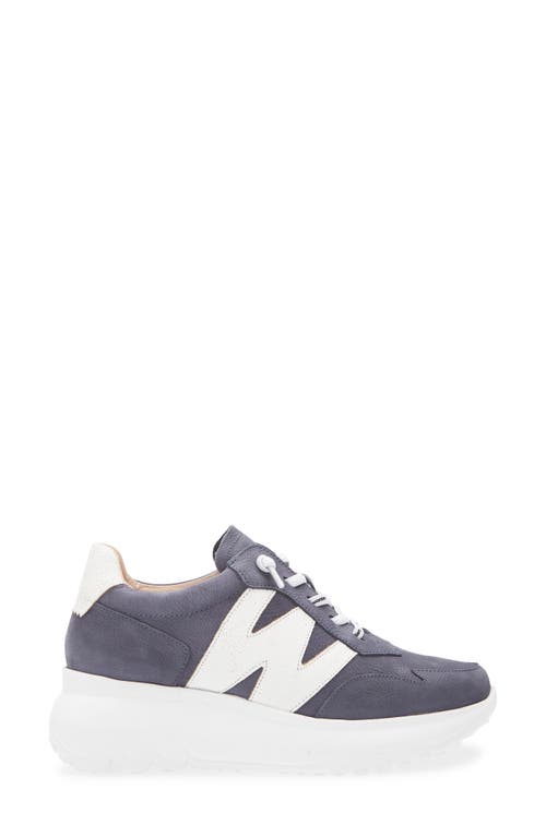 Wonders Samira Platform Wedge Sneaker In Multi