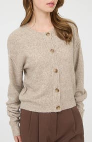 Blu Pepper Crewneck Button Down Cardigan