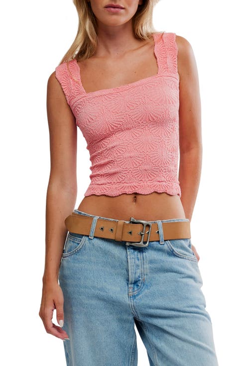 Love Letter Floral Knit Camisole