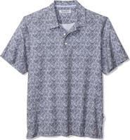 Tommy Bahama Bahama Coast Flora Tiles IslandZone® Polo