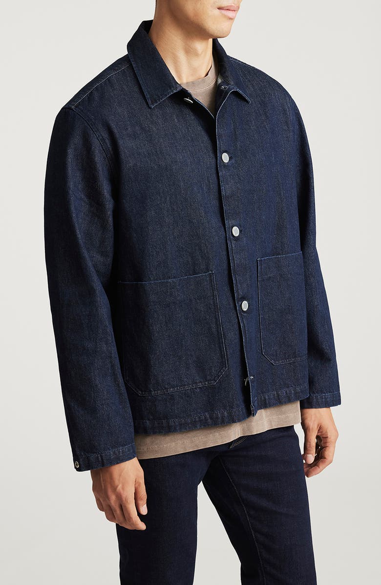 Mavi Jeans Two Pocket Denim Overshirt, Alternate, color, 