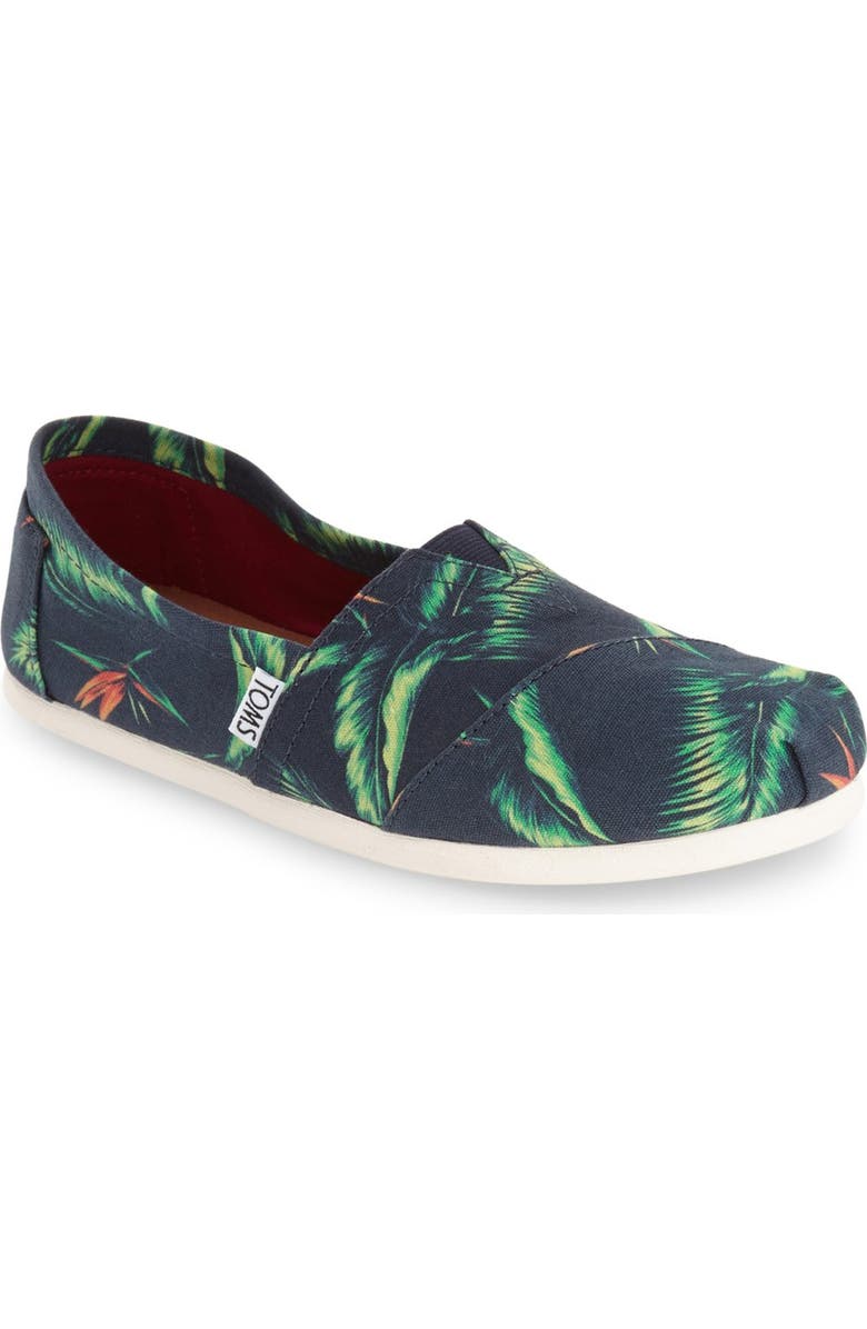 TOMS Classic - Birds of Paradise Slip-On, Main, color,