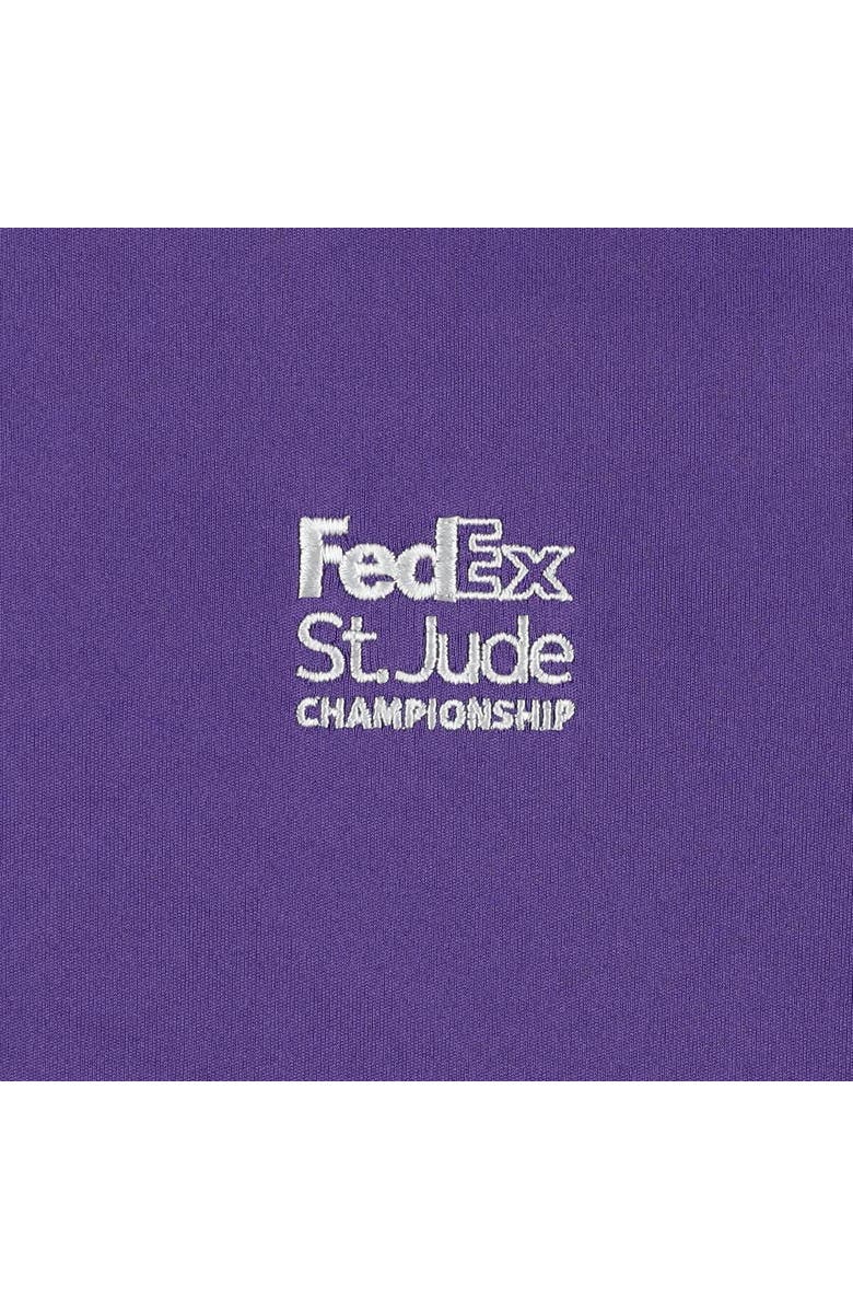 PUMA Men's Puma  Purple FedEx St. Jude Championship Pure 2.0 Polo, Alternate, color, 