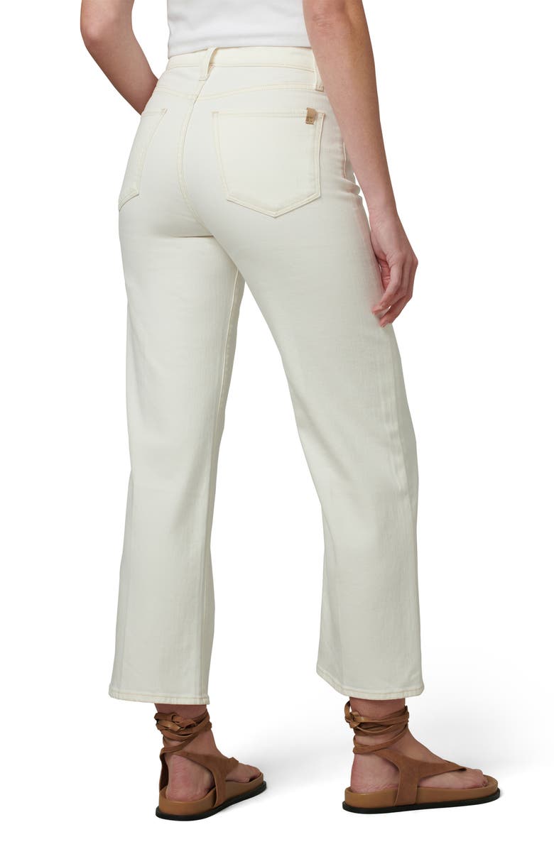 Joe's The Blake High Waist Crop Wide Leg Jeans, Alternate, color, Milk