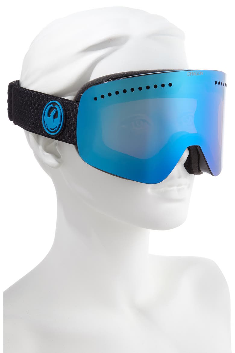 NFX Frameless Snow Goggles, Alternate, color, SPLIT/ BLUEION AMBER