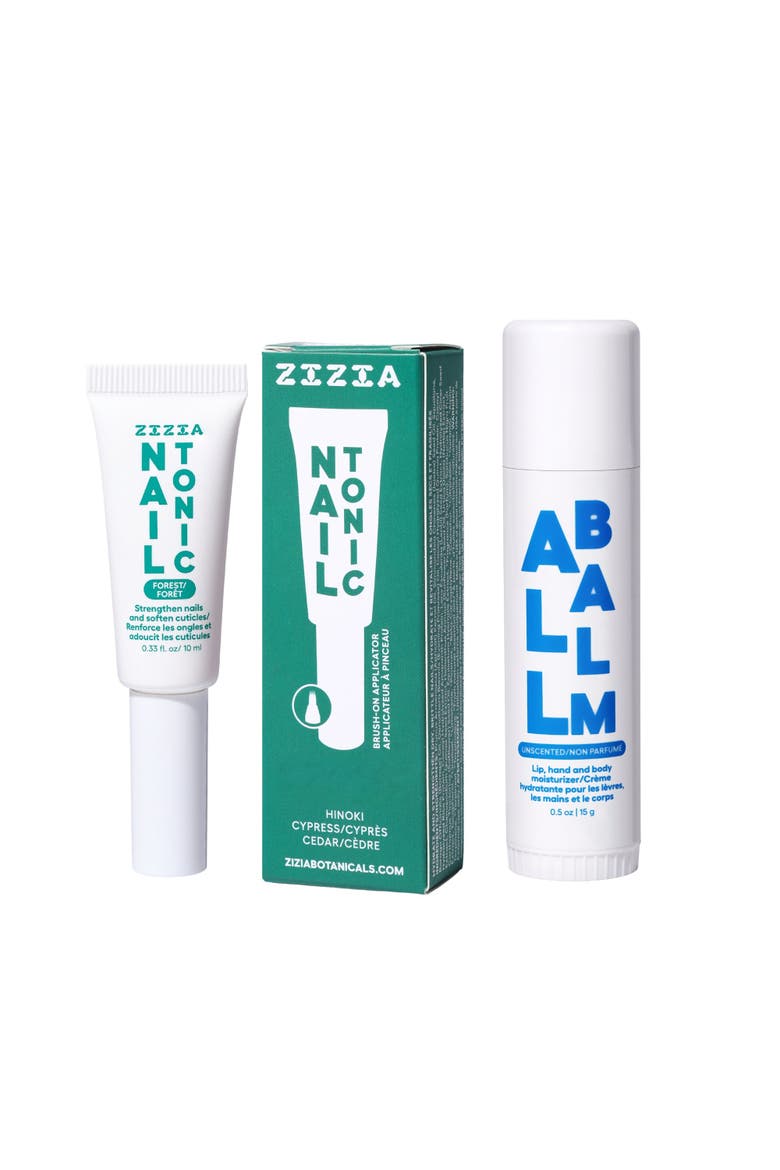 Forest Nail Tonic + Unscented All Balm Stick, Main, color, None