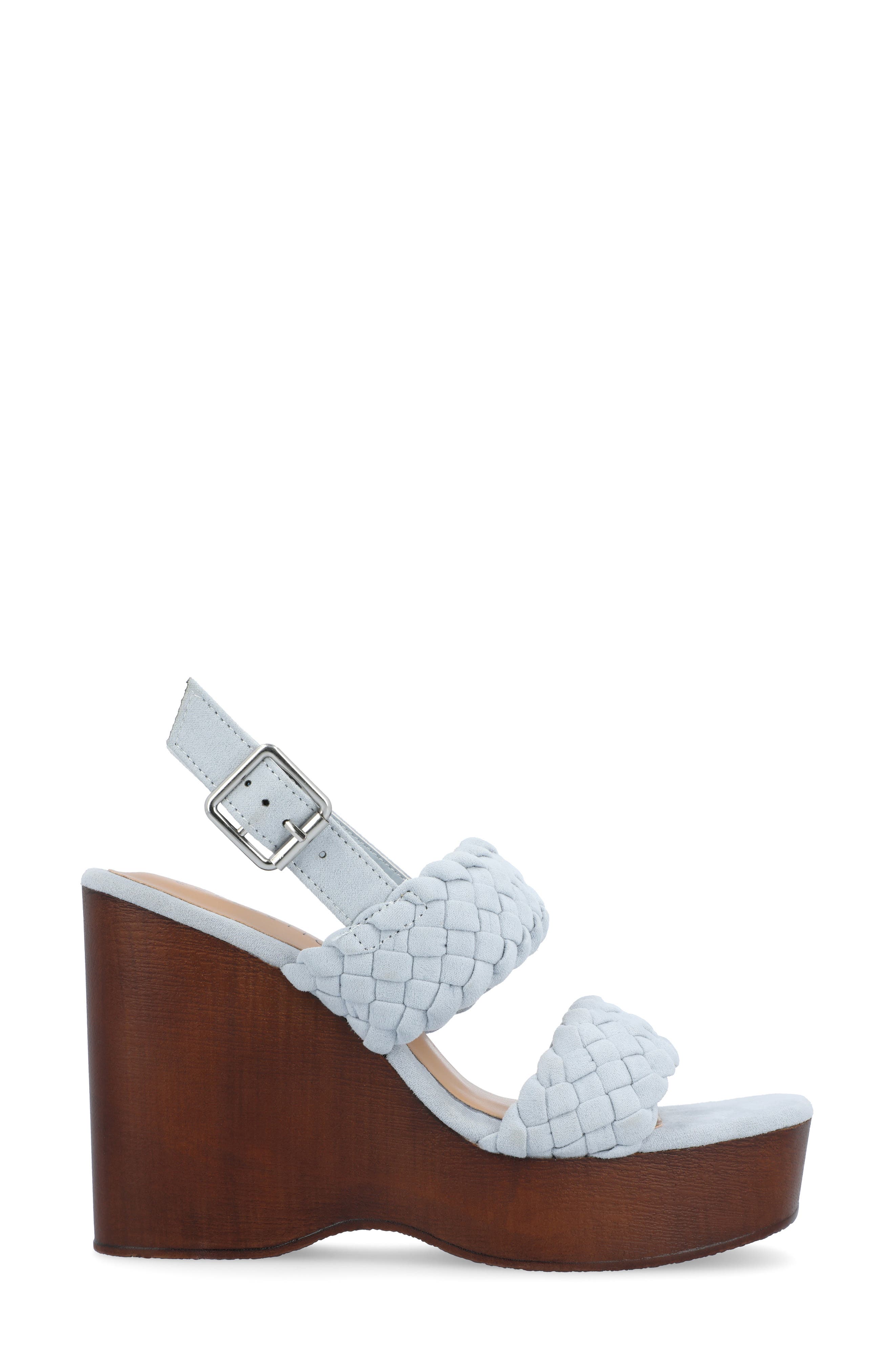 Ayvee Wedge Sandal, Alternate, color, BLUE