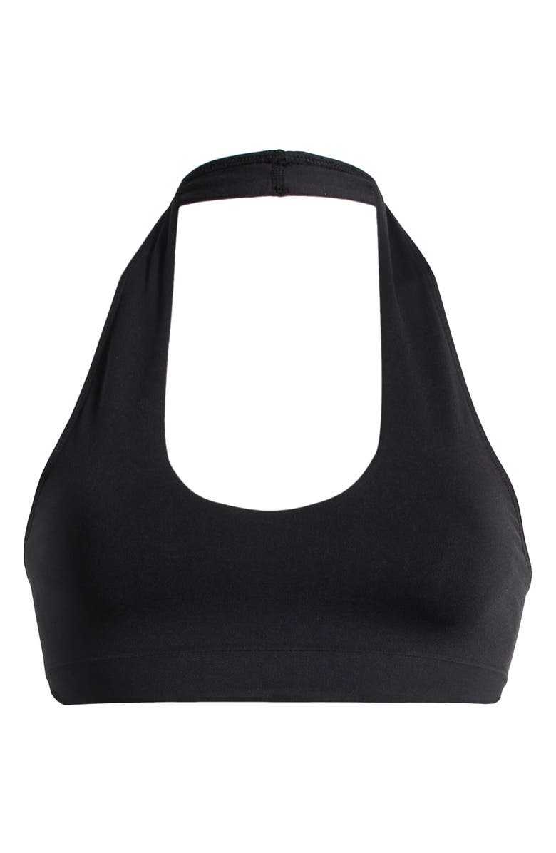 Free People Essential U-Neck Halter Neck Bra, Alternate, color,