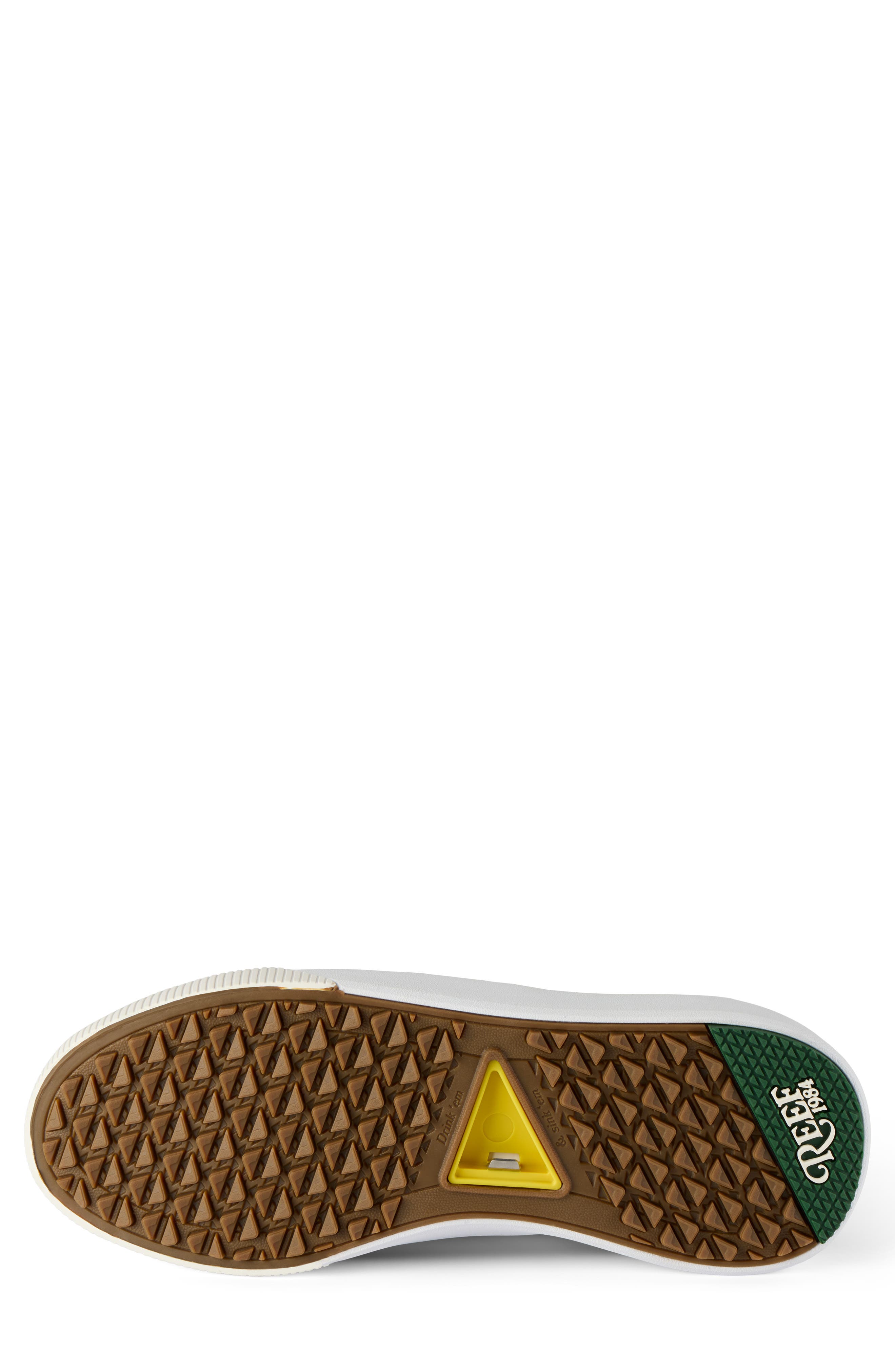 Reef On Shore Pebble Golf Sneaker, Alternate, color, White/ Green