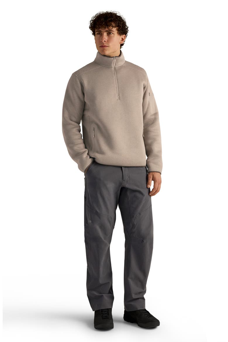 Covert Half Zip Fleece Pullover, Alternate, color, RUNE HEATHER