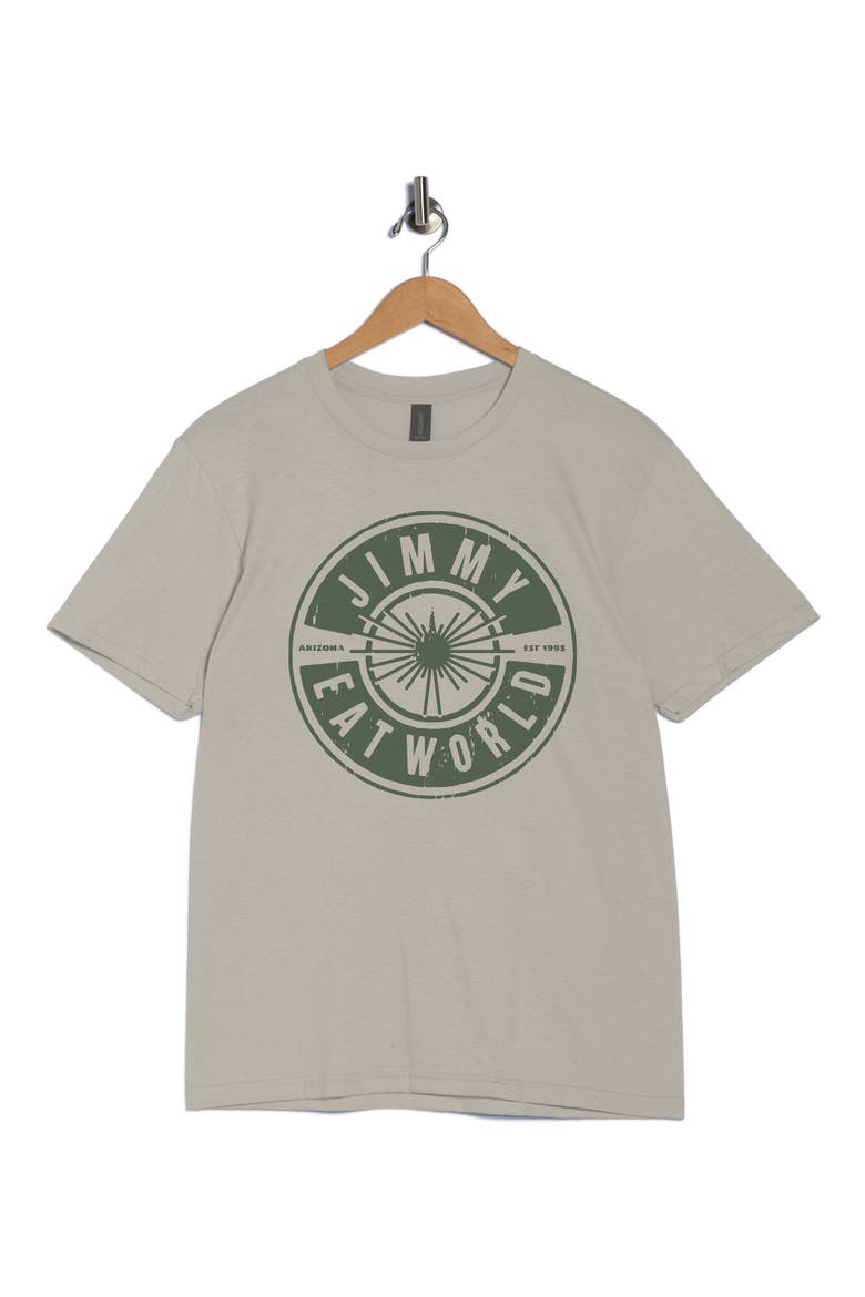 Jimmy Eat World Emblem Graphic T-Shirt, Alternate, color, NATURAL